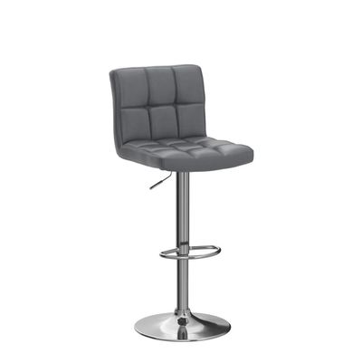 Sillones de bar modernos de altura ajustable con contador de altura Sillones de bar silla giratoria de cuero genuino