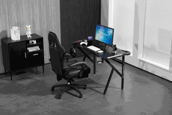 Renueva su configuración de juegos con Alinunu Modern Gaming Table Metal RGB Lights Cables USB