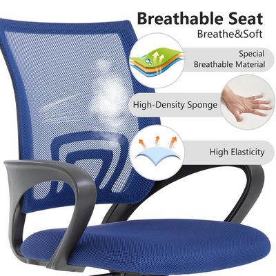 ALINUNU Executive Rolling Swivel Adjustable Chair con logotipo personalizable y paquete de correo
