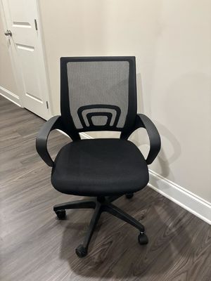 Mecanismo de mariposa Silla de ordenador con malla ALINUNU con soporte lumbar y tipo de metal