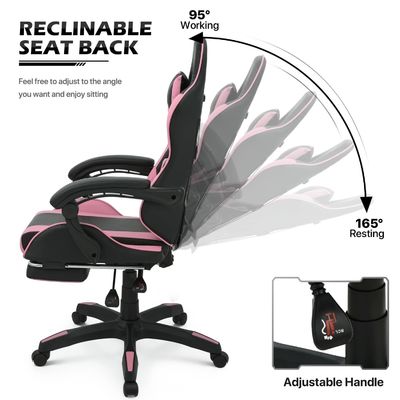 Silla giratoria ALINUNU Computadora ergonómica de carreras de video PC de juegos personalizados adecuado para adultos