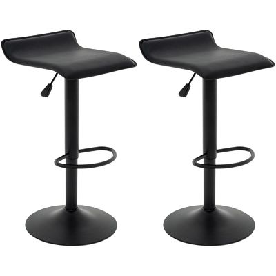 Color personalizado ALINUNU Taburetes giratorios de bar de cuero de PU Silla de bar de puente aéreo para el comedor