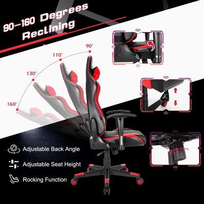Peso del artículo 42 libras Muebles para el hogar oficina ergonomía PC de carreras silla de videojuegos