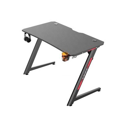 Z Mesa de juegos Mesa de computadora con luces LED RGB para el espacio de trabajo en casa