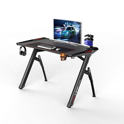 Mesa de juego de PC personalizada para juegos de Internet con material de superficie de PU