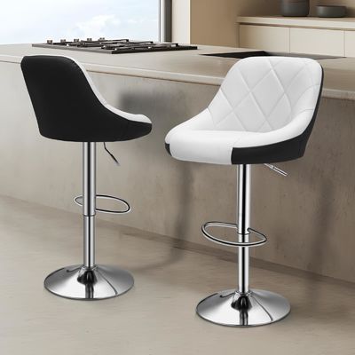 Muebles comerciales ALINUNU Alturas ajustables del mostrador Taburetes giratorios para comedores modernos