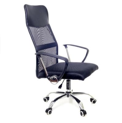 Espacios de trabajo modernos silla giratoria de oficina con marco de acero inoxidable y color personalizado