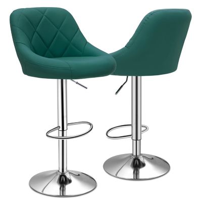 Silla de bar de comedor moderno con girador de altura ajustable de ALINUNU
