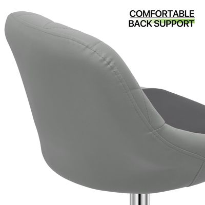 Color personalizado silla de espalda alta para la cocina restaurante ALINUNU silla de bar con taburete alto