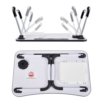 Tabla de escritorio portátil plegable de computadora portátil con porta copa 15.7&quot;D x 23.6&quot;W x 11&quot;H