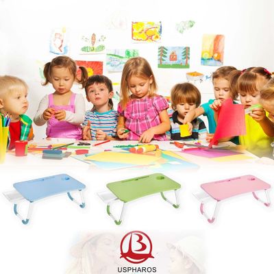 Tabla de cama portátil plegable con soporte para tazas y dimensiones del producto 15.7&quot;D x 23.6&quot;W x 11&quot;H