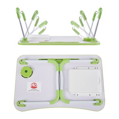Tabla de cama portátil plegable con soporte para tazas y dimensiones del producto 15.7&quot;D x 23.6&quot;W x 11&quot;H
