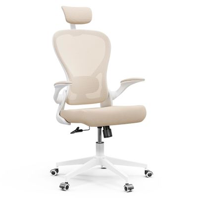Silla de escritorio ergonómica de oficina en el hogar silla giratoria moderna personalizable con brazos abatibles