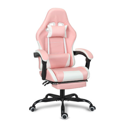 Silla de juego ALINUNU Personaliza altura ajustable con soporte lumbar y reposapiés