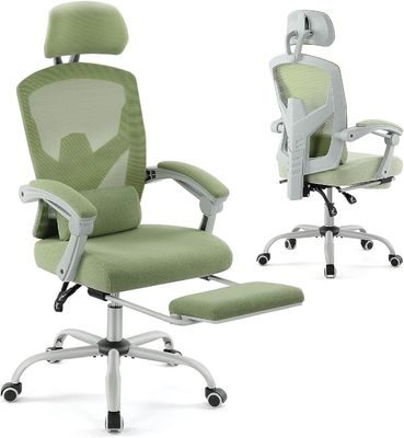 27.56&quot;D x 18.5&quot;W x 47.8&quot;H Reverso de malla silla giratoria giratoria para ergonomía de oficina