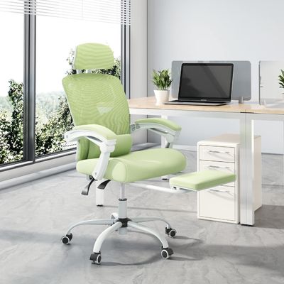 27.56&quot;D x 18.5&quot;W x 47.8&quot;H Reverso de malla silla giratoria giratoria para ergonomía de oficina