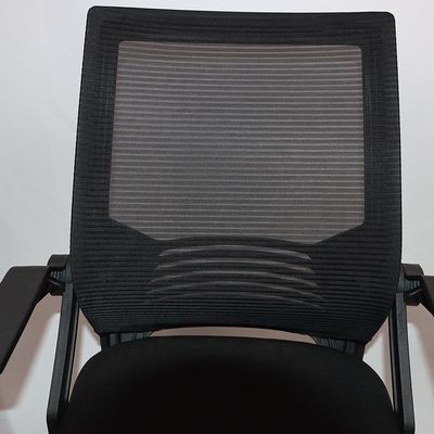 Silla de oficina de juegos ejecutiva con reposabrazos ajustables y función giratoria en tela