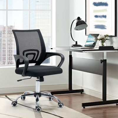 Oficina Hogar Interior Silla de escritorio de computadora de malla completa de espalda media con asiento de espuma de alta densidad