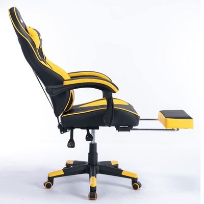Silla de juego de masaje de cuero giratoria con diseño ergonómico y giratorio con necesidad de asientos