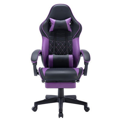 Sala de juegos de computadora silla de juego plegable con diseño ergonómico y masaje giratorio