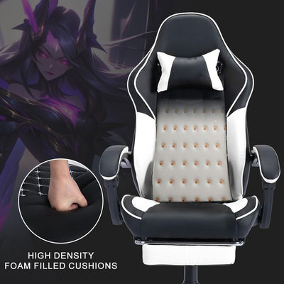 Silla de juego ergonómica de cuero Silla de juego de escorpión moderna para sala de juegos de computadora