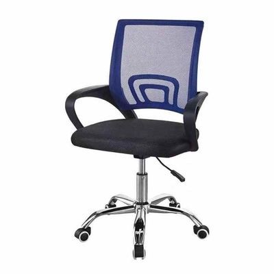 Silla de oficina ajustable con malla en la parte media de la espalda para comodidad ejecutiva y personalización