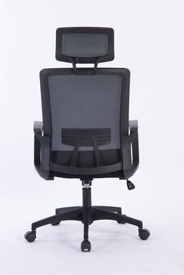 Silla de oficina de diseño moderno con malla de nylon y material transpirable