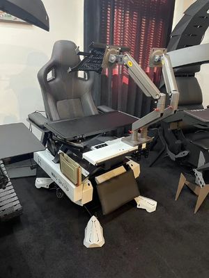 ALINUNU Escorpión silla de juegos reclinable cabina de mando con inclinación de gravedad cero personalizar el paquete de correo