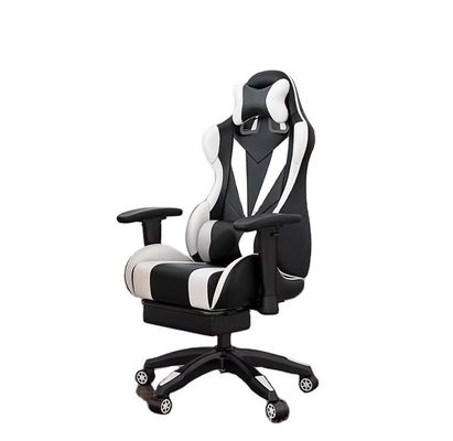 Silla giratoria ALINUNU PU Silla de juego de cuero con 360 giratorios / ajuste de altura / reclinación