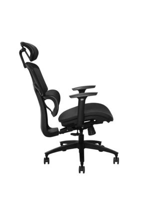Escritorio de la oficina de la casa sillas de oficina de la espalda alta con asiento de malla negra KB-3-1 y la espalda KB-99-11
