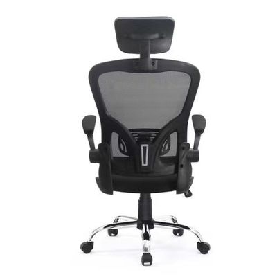 Confortable silla de oficina con respaldo de brazos cromado de ALINUNU