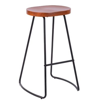 Alto taburete fácil montaje 5 minutos para el estilo nórdico moderno de acero para el hogar alta barra simple