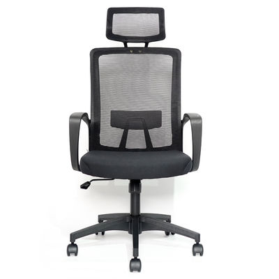 Muebles comerciales Silla de oficina ergonómica con mecanismo de inclinación y altura ajustable