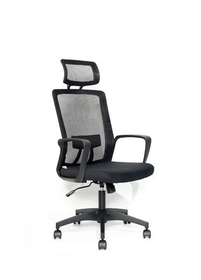 Muebles comerciales Silla de oficina ergonómica con mecanismo de inclinación y altura ajustable