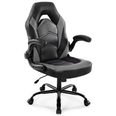 Silla de juego ajustable en altura ideal para oficina y hogar 27.76&quot;W x 45.67&quot;H x 25.39&quot;D