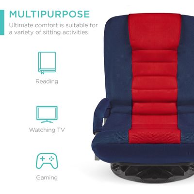 Rocker de piso multipropósito de 360 grados de diseño moderno y silla giratoria de juegos ALINUNU