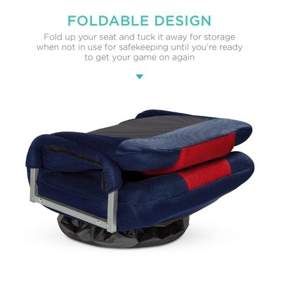 Rocker de piso multipropósito de 360 grados de diseño moderno y silla giratoria de juegos ALINUNU