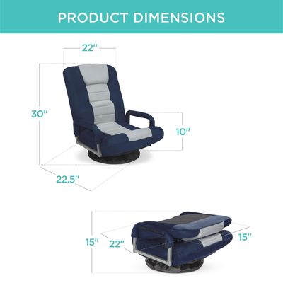 Silla giratoria para juegos de 360 grados de uso múltiple