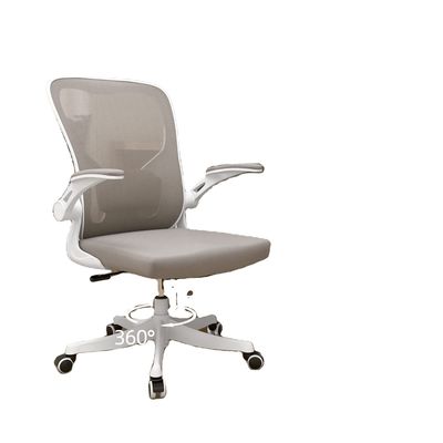 Escritorio y silla de oficina con soporte lumbar