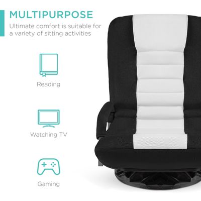Silla giratoria ALINUNU 360 grados Multipurpose Rocker silla de suelo para TV 17 libras