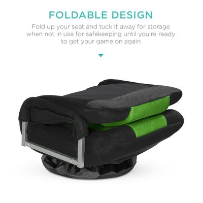 Silla de juego giratoria de diseño moderno de 360 grados con ajuste de altura y función de reclinación