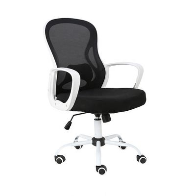 Muebles comerciales ejecutivo taburete ajustable media espalda malla silla de escritorio estilo moderno