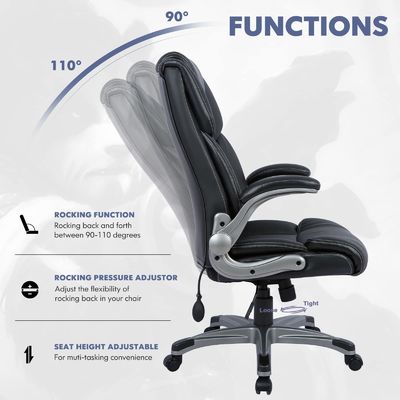 Modern Design Back Executive Office Chair para un peso máximo de 275 libras