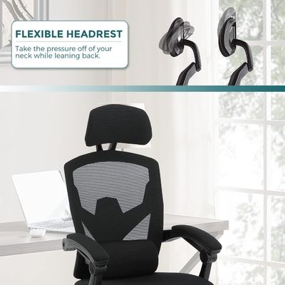 Embalaje de correos sillas de oficina ergonómicas con respaldo en malla sillas con soporte lumbar