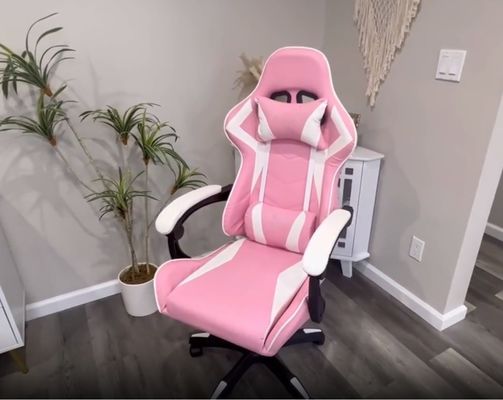 Inicio Muebles de oficina Silla de juegos de computadora ergonómica Silla de carreras de altura ajustable