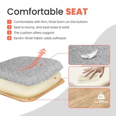 Silla informática con soporte lumbar ajustable de escritorio ergonómico