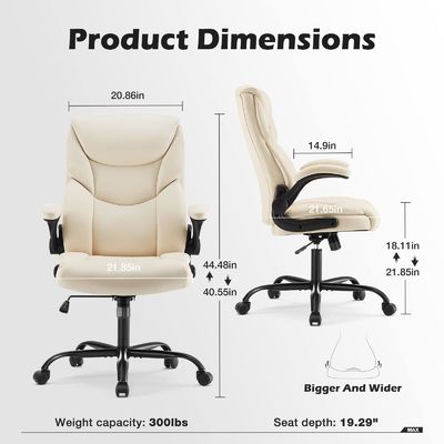 Silla giratoria con soporte lumbar y apoyabrazos ajustables 3 elevadores de gas