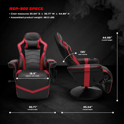 Mejore su experiencia de juego con la silla de juego de reclinable ajustable de ALINUNU ahora.