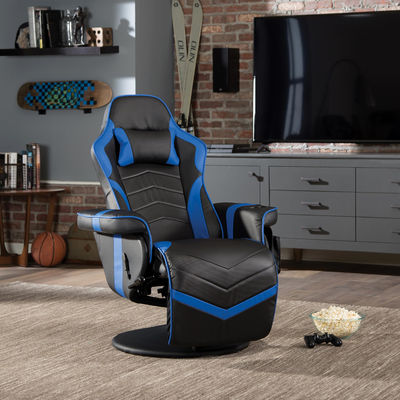 48.5 libras silla de juego con reposapiés color personalizado y características multifuncionales