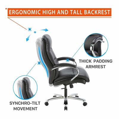 Silla de escritorio ergonómica con respaldo de malla y brazo de ajuste de altura